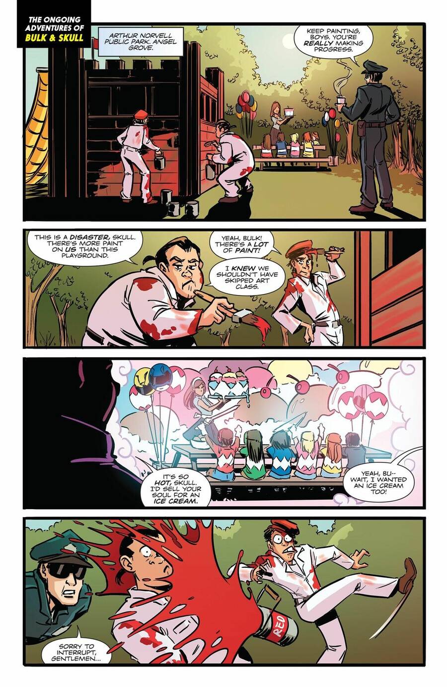 Mighty Morphin Power Rangers Chapter 6 - 23