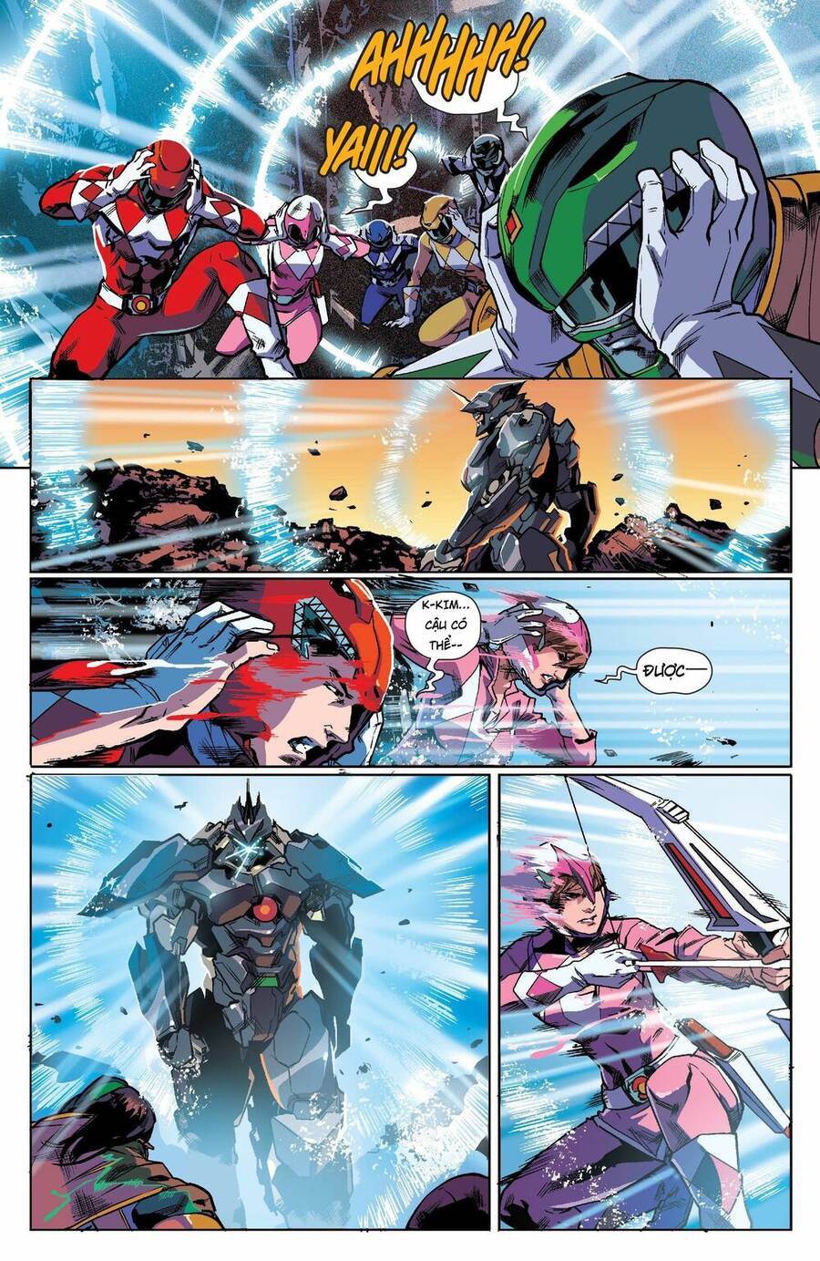 Mighty Morphin Power Rangers Chapter 6 - 7