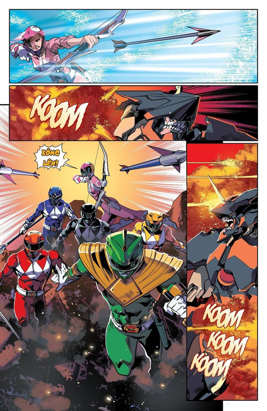 Mighty Morphin Power Rangers Chapter 6 - 8