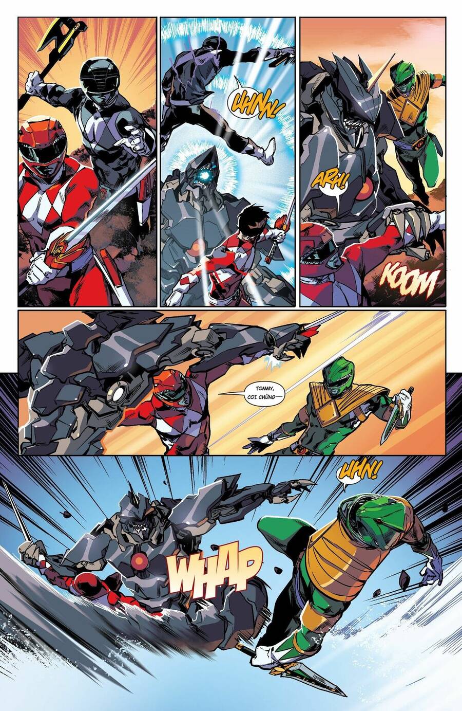 Mighty Morphin Power Rangers Chapter 6 - 9