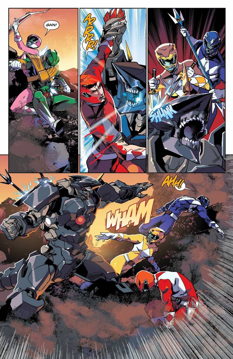 Mighty Morphin Power Rangers Chapter 6 - 10