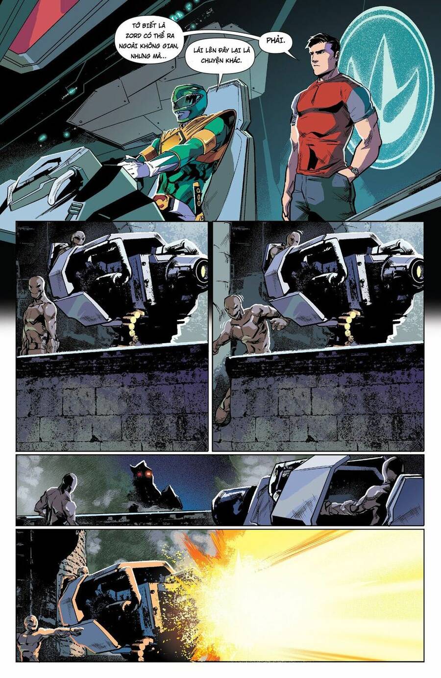 Mighty Morphin Power Rangers Chapter 7 - 15