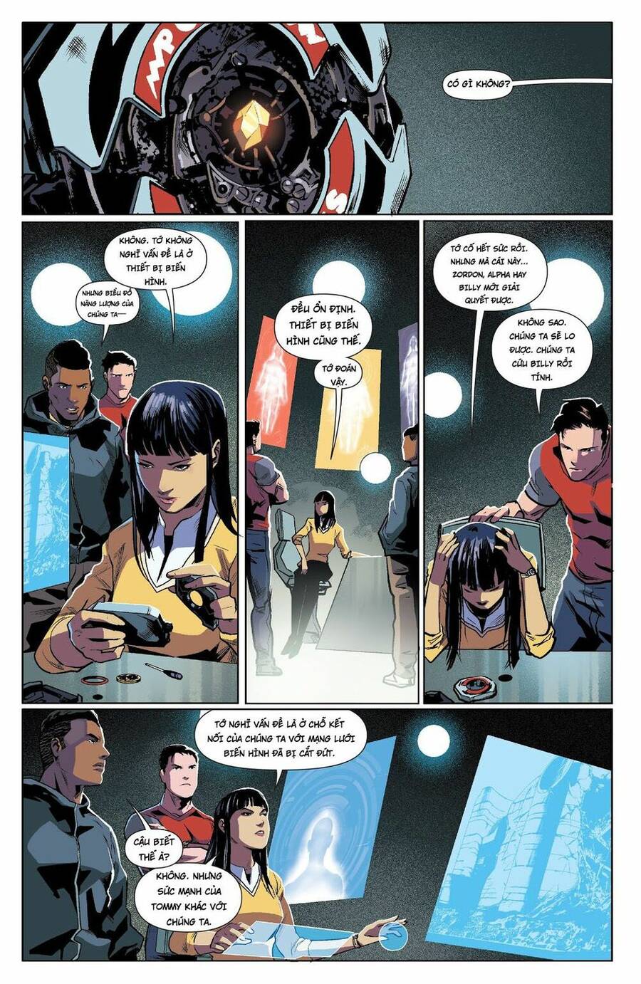 Mighty Morphin Power Rangers Chapter 7 - 8