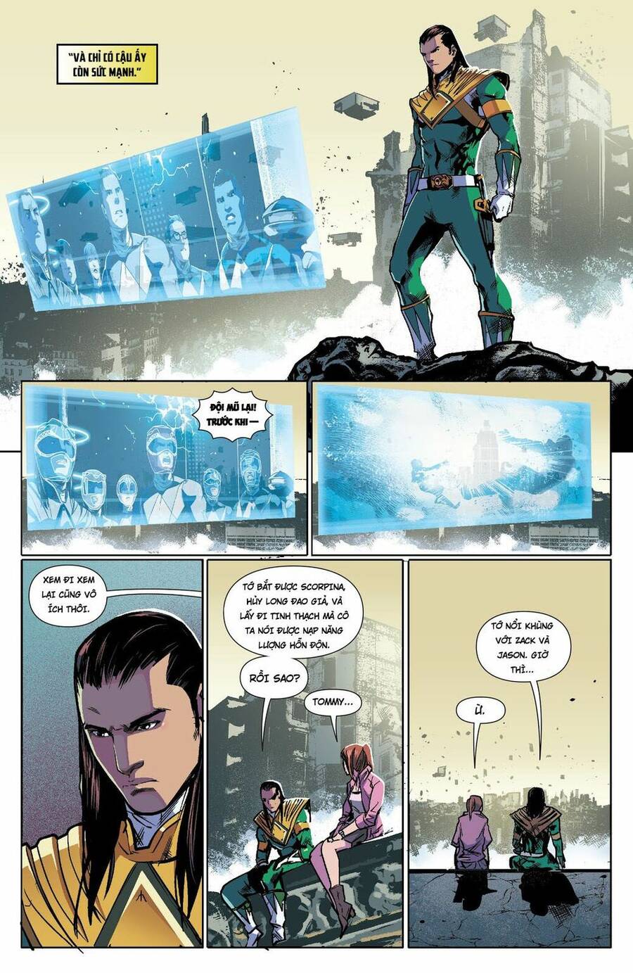 Mighty Morphin Power Rangers Chapter 7 - 9