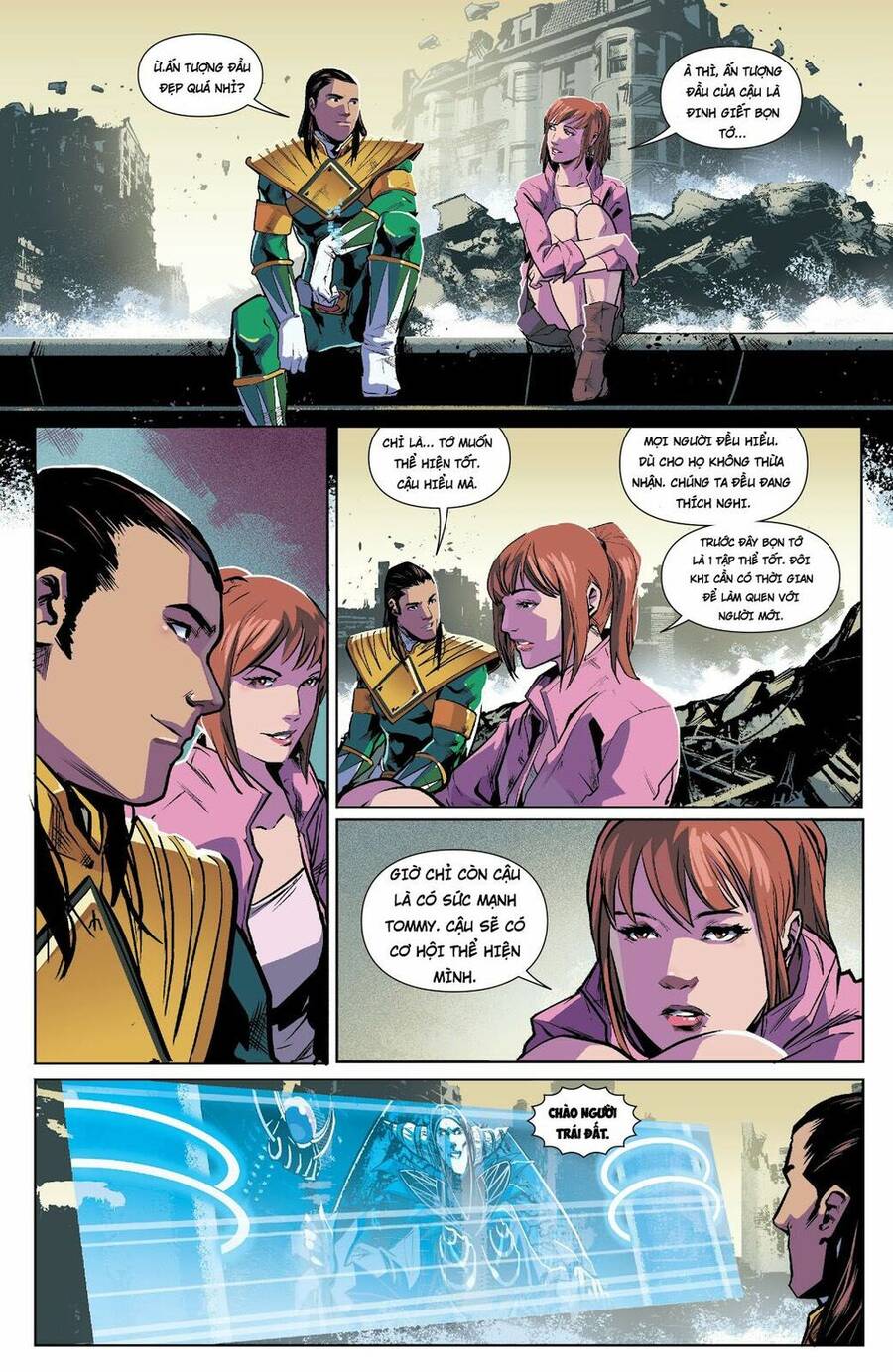 Mighty Morphin Power Rangers Chapter 7 - 10