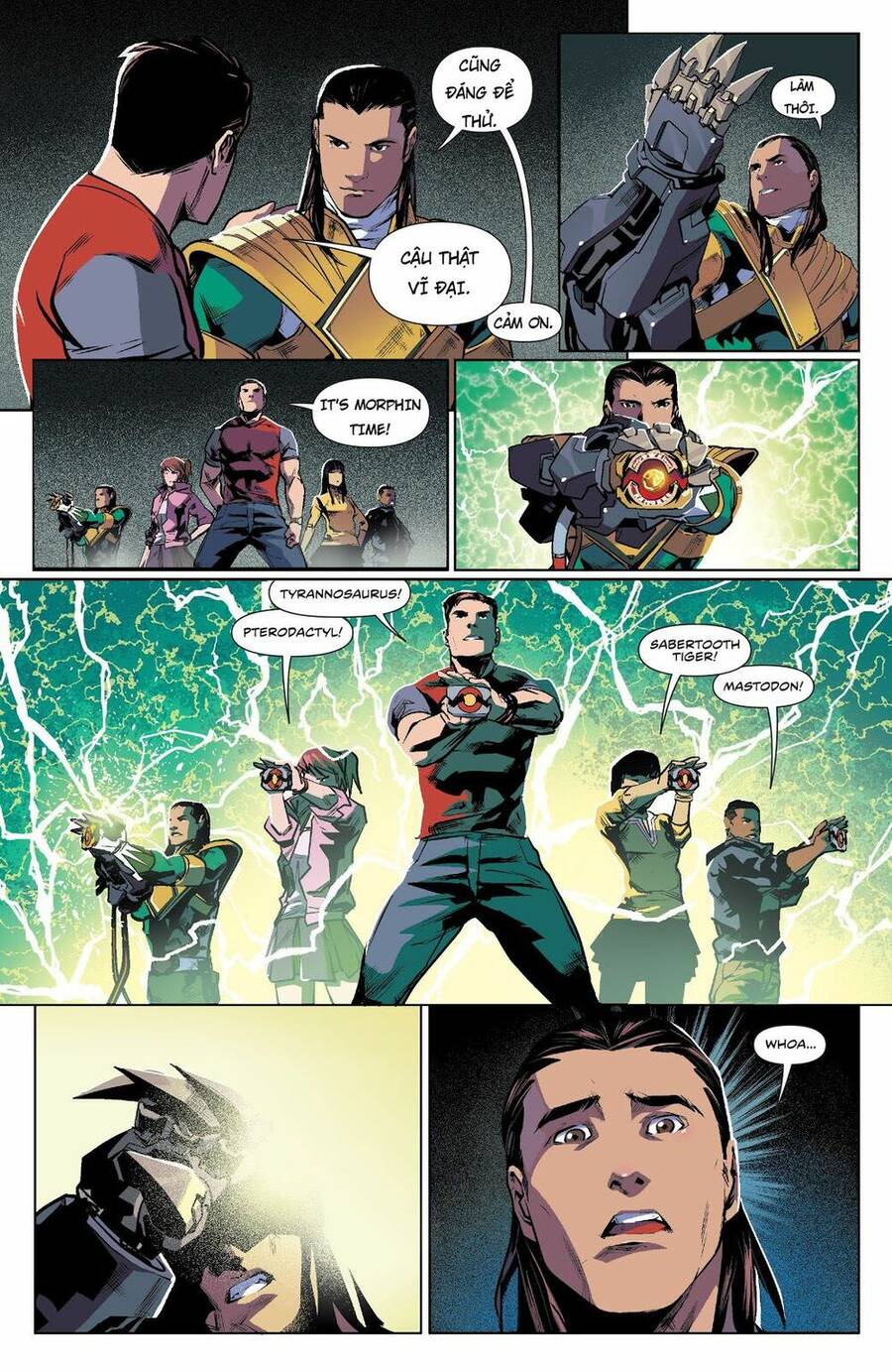 Mighty Morphin Power Rangers Chapter 8 - 21