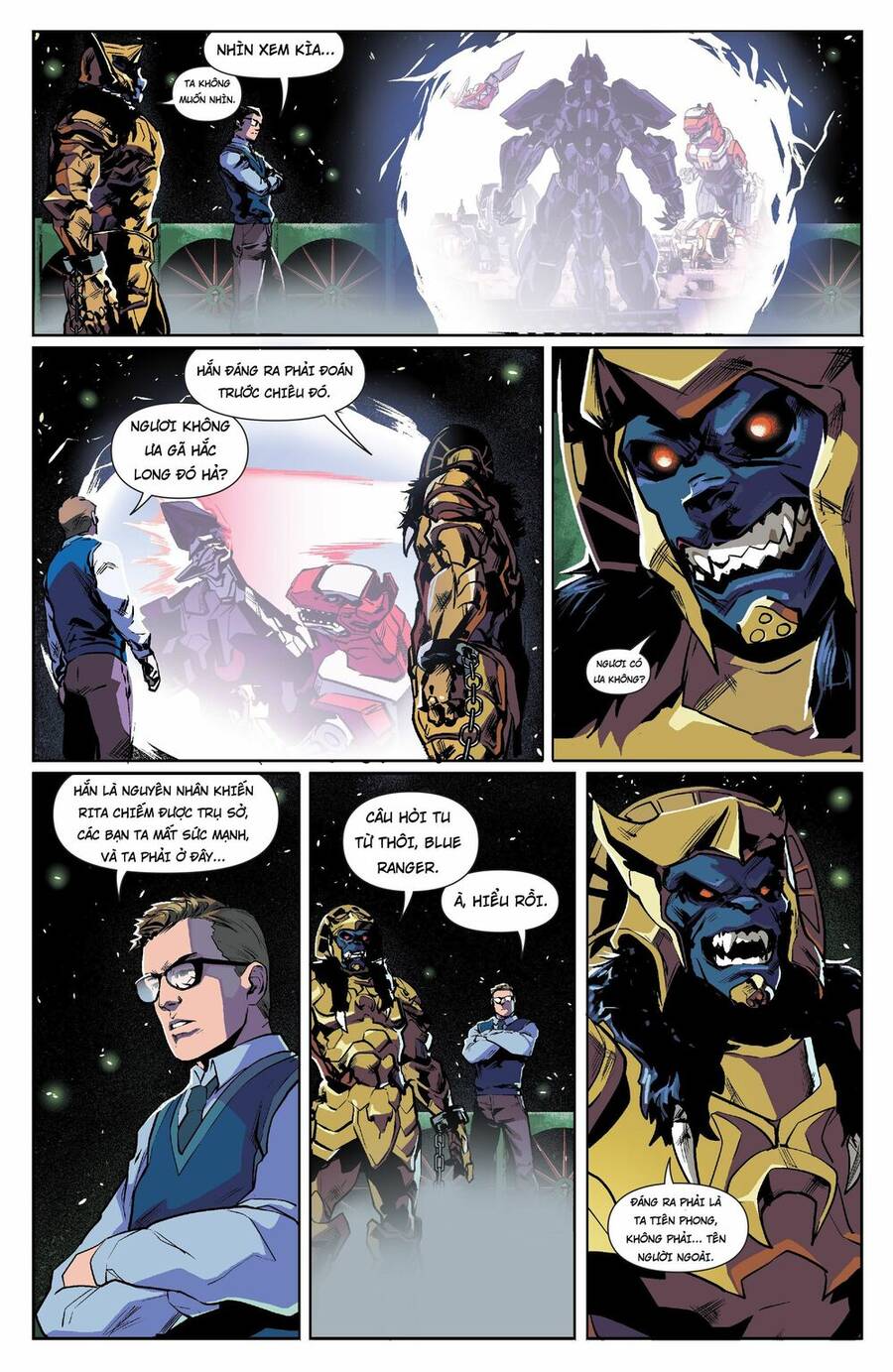 Mighty Morphin Power Rangers Chapter 9 - 10