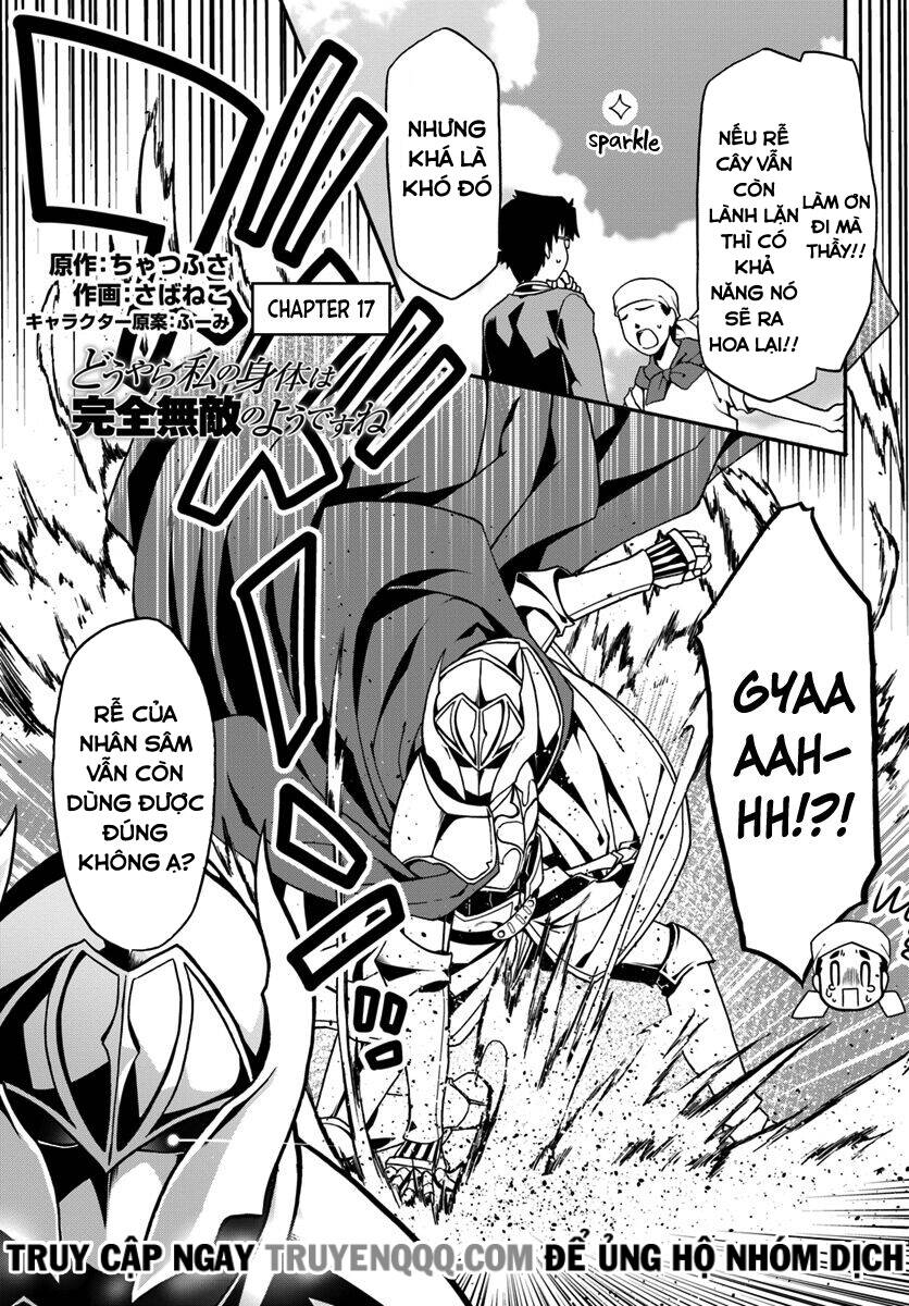 Douyara Watashi No Karada Wa Kanzen Muteki No You Desu Ne Chapter 17 - 2