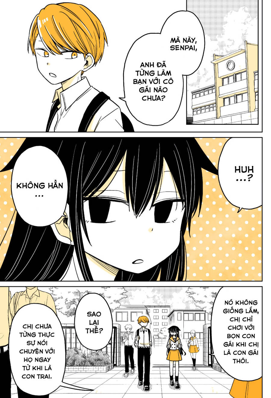 Mendokusagari Danshi Koukousei Ga Asa Okitara Onnanoko Ni Natteita Hanashi Chapter 12 - 1