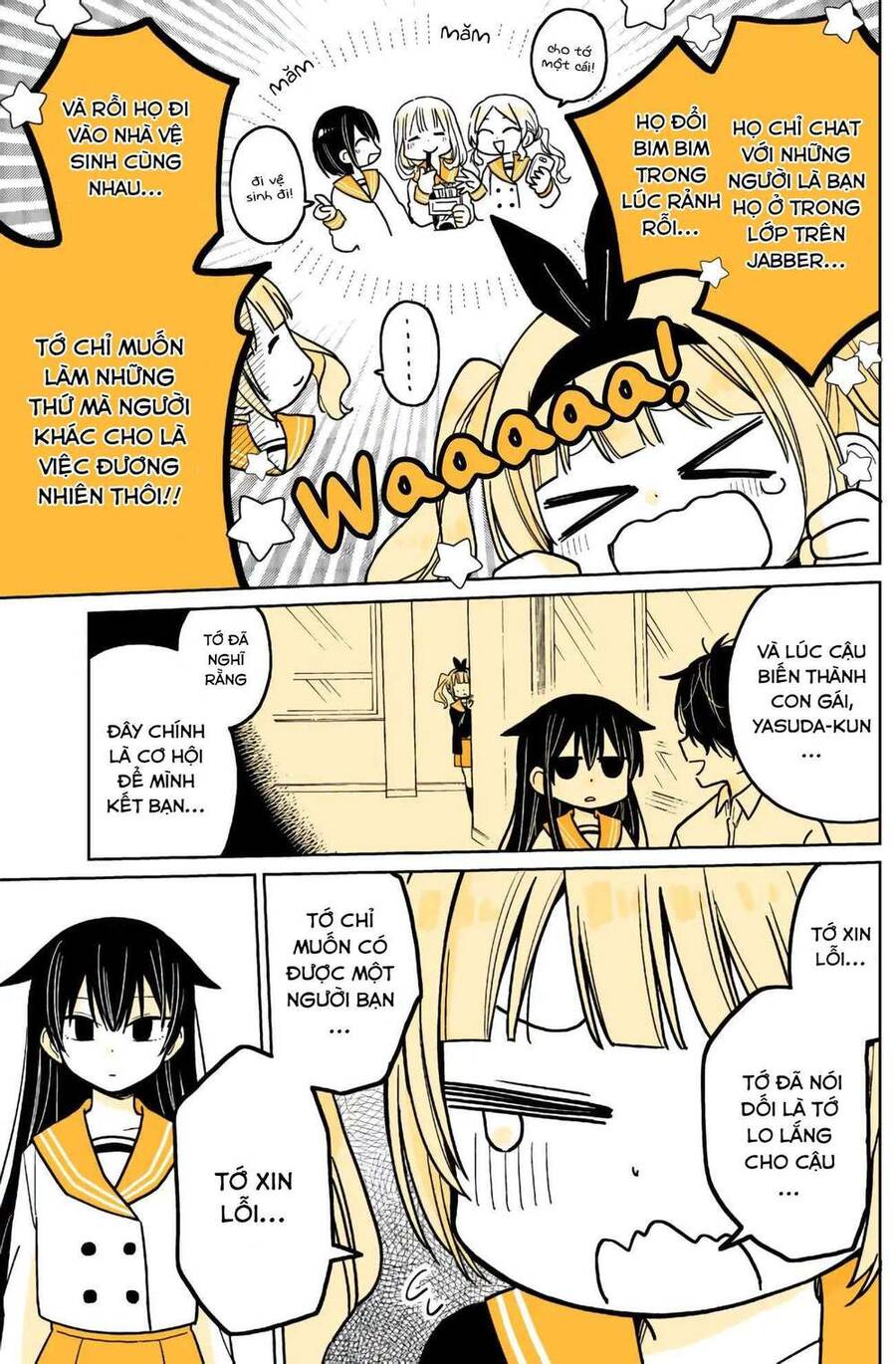 Mendokusagari Danshi Koukousei Ga Asa Okitara Onnanoko Ni Natteita Hanashi Chapter 13 - 2