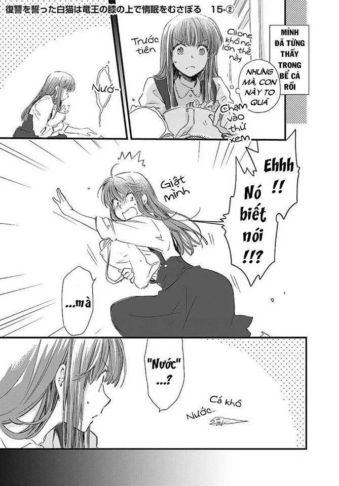 Fukushuu Wo Chikatta Shironeko Wa Ryuuou No Hiza No Jou De Damin Wo Musaboru Chapter 15 - 7