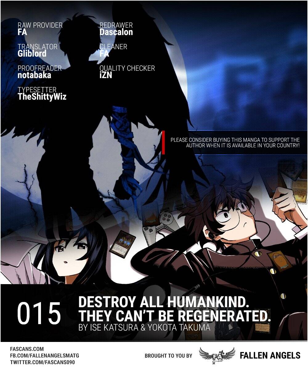 Tiêu Diệt Tất Cả Loài Người. Chúng Không Thể Được Tái Sinh Chapter 15 - 3