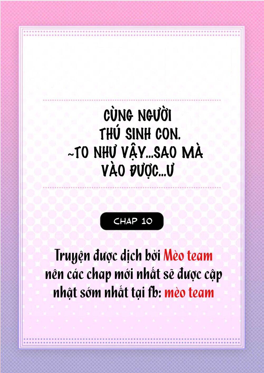 Kemonohito Kareshi To Ko-Tsukuri Seikatsu Chapter 10 - 5