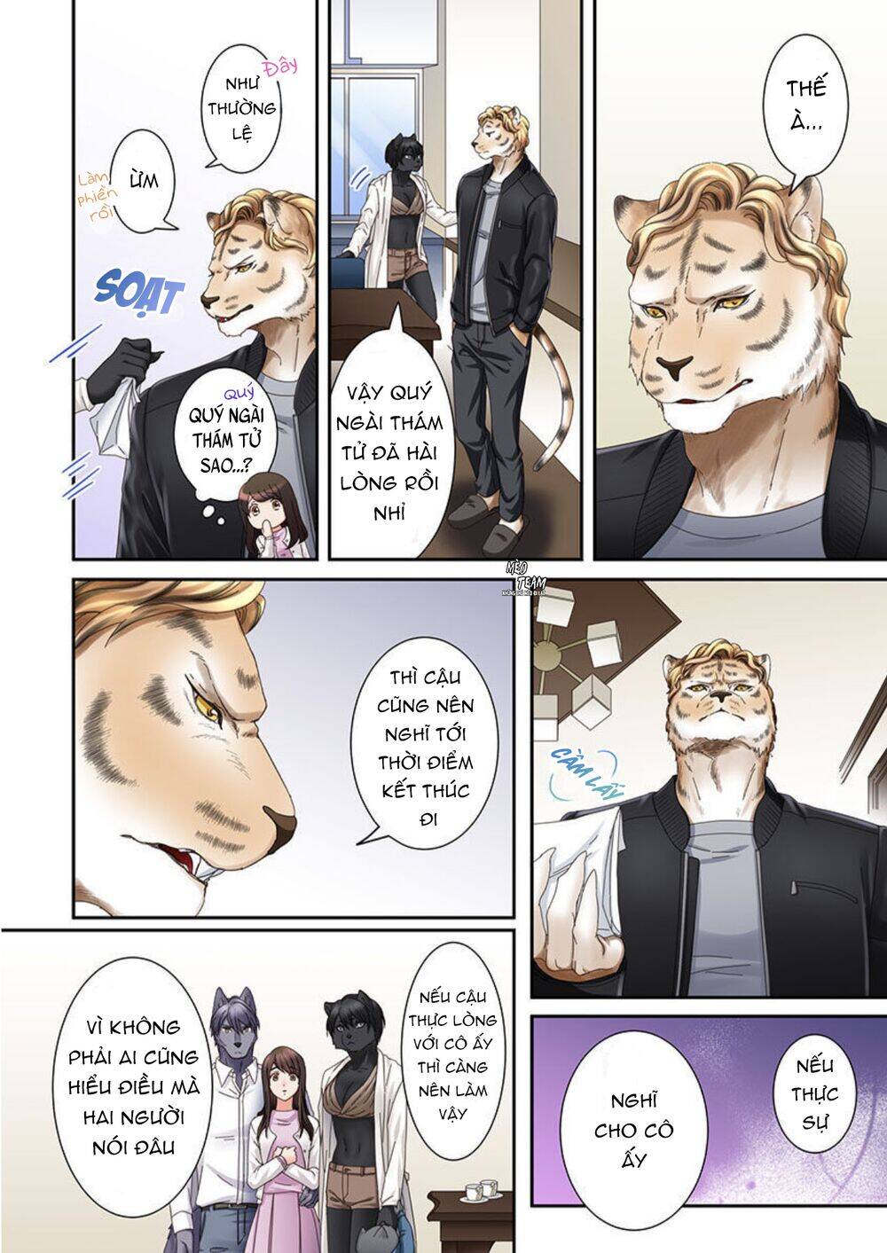 Kemonohito Kareshi To Ko-Tsukuri Seikatsu Chapter 10 - 9