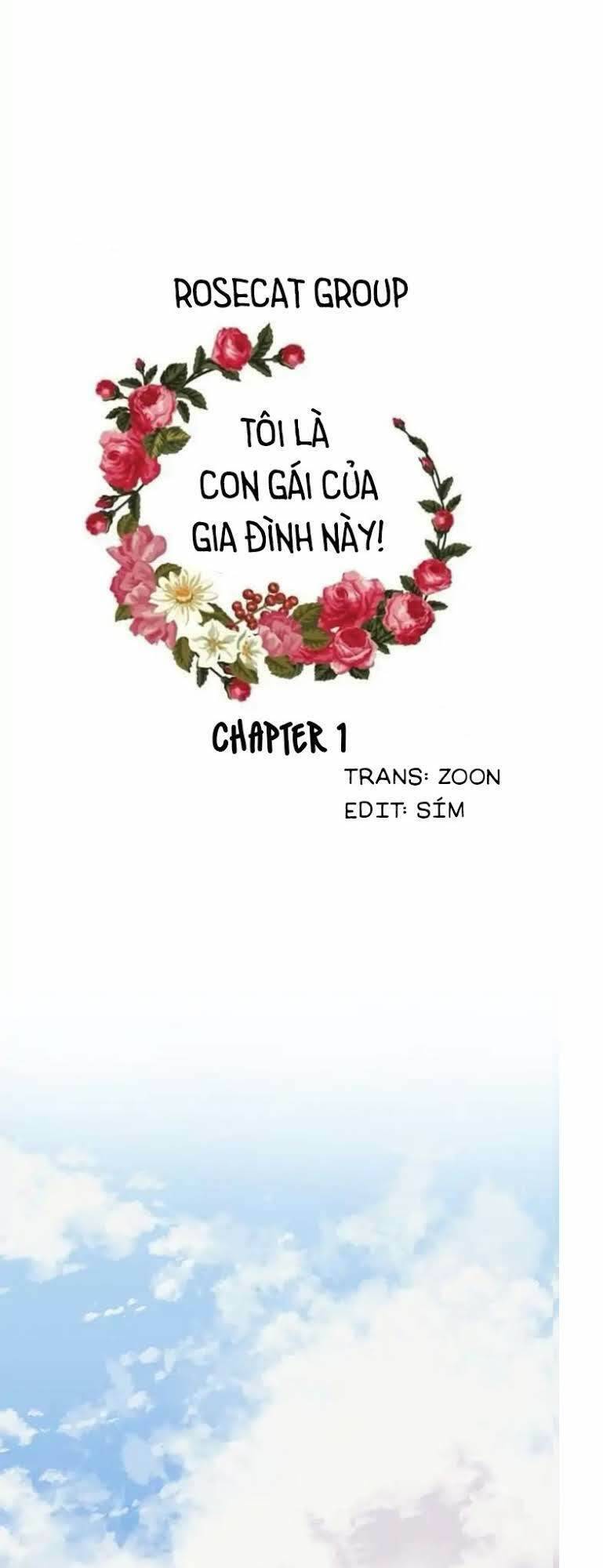 Tôi Là Tiểu Thư Của Gia Đình Này Chapter 2 - 1