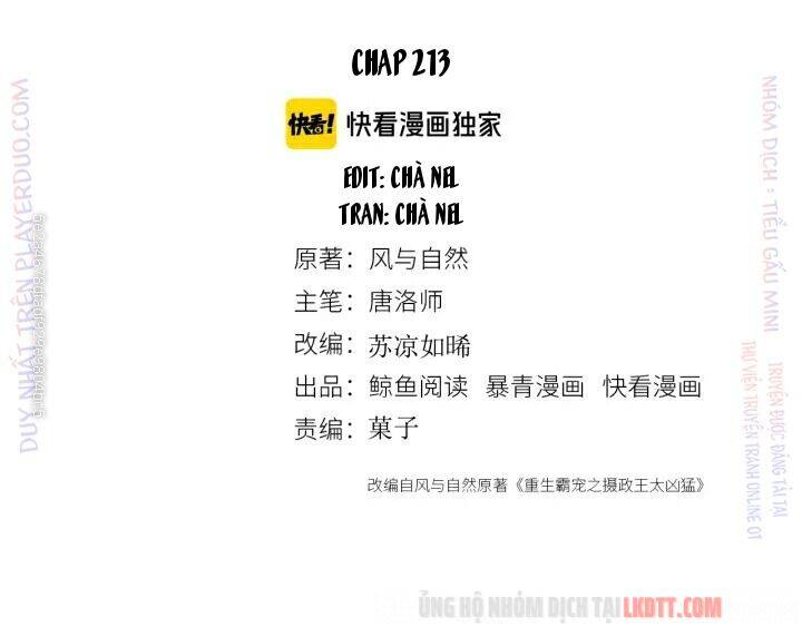 Trọng Sinh Bá Sủng Nhiếp Chính Vương Quá Mạnh Mẽ Chapter 213 - 2