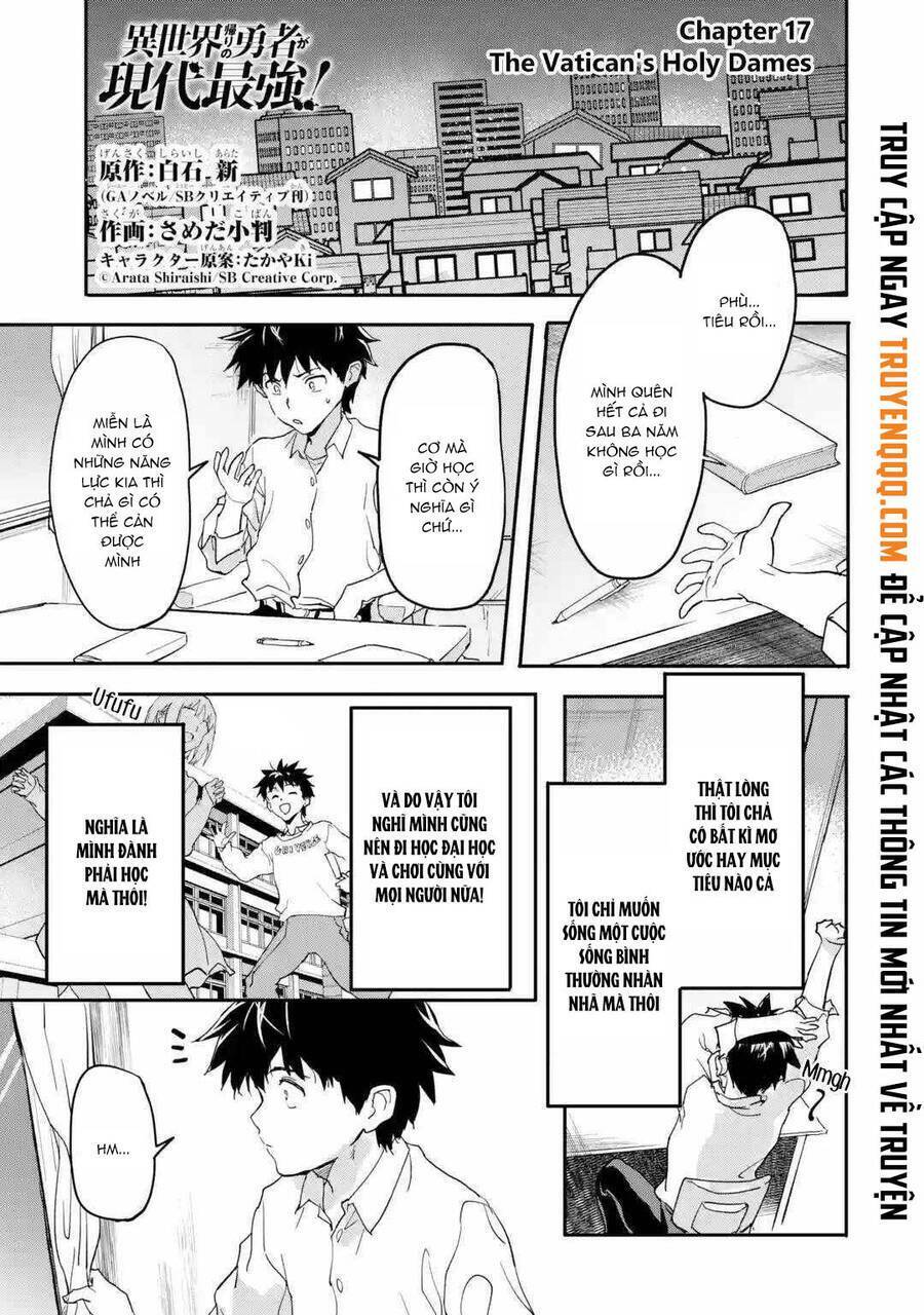 Anh Hùng Mạnh Nhất Trở Về Thế Giới Hiện Đại Chapter 17 - 2