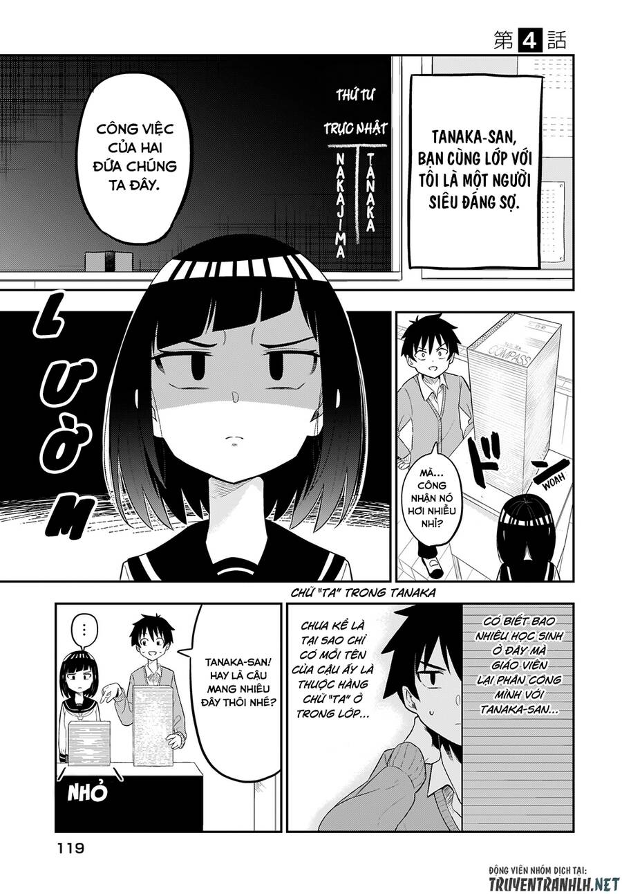 Tanaka-San Trong Lớp Tôi Thật Sự Là Siêu Đáng Sợ Chapter 4 - 2