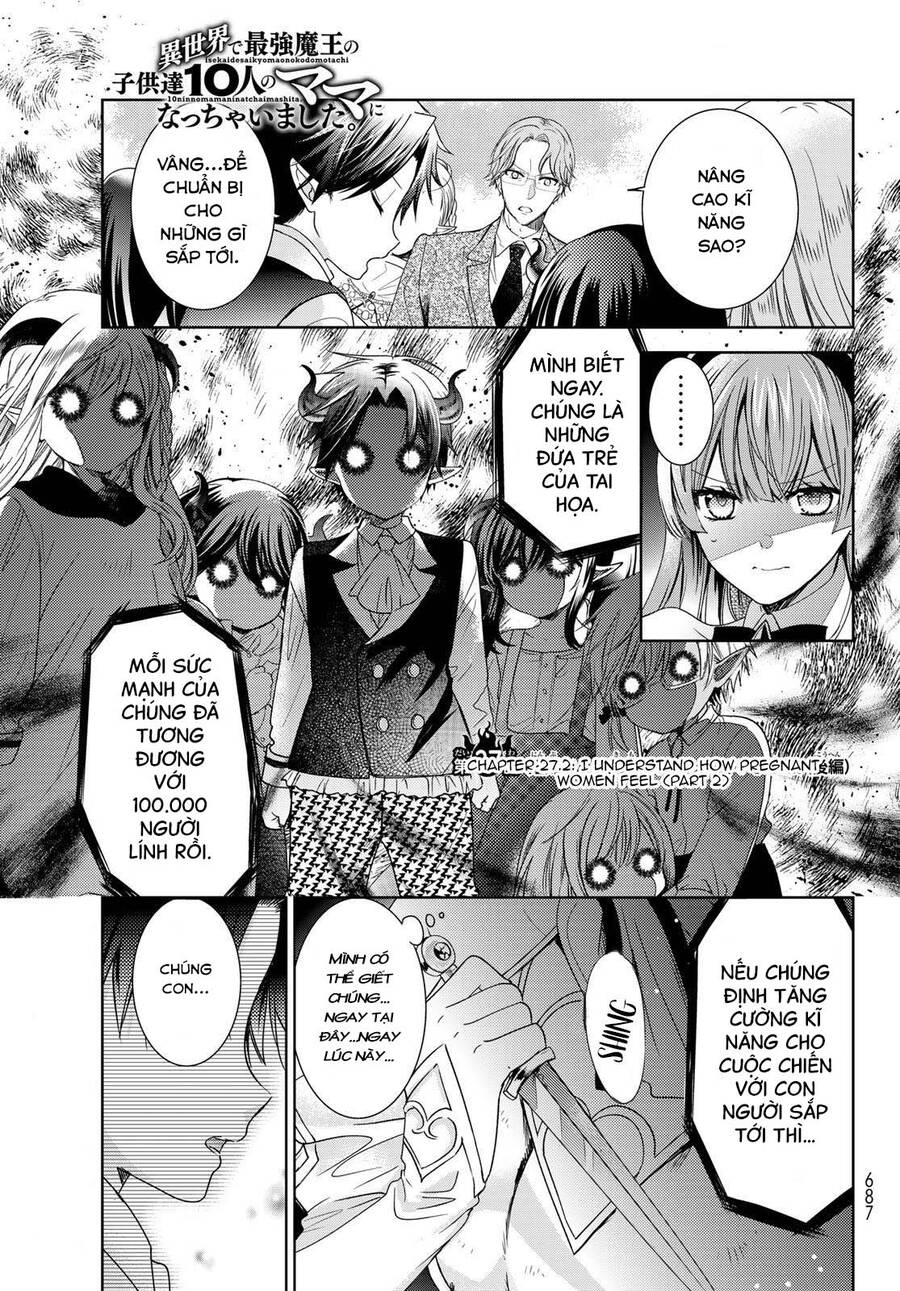 I Became The Mother Of The Strongest Demon Lord's 10 Children In Another World Chapter 27.2 - 2