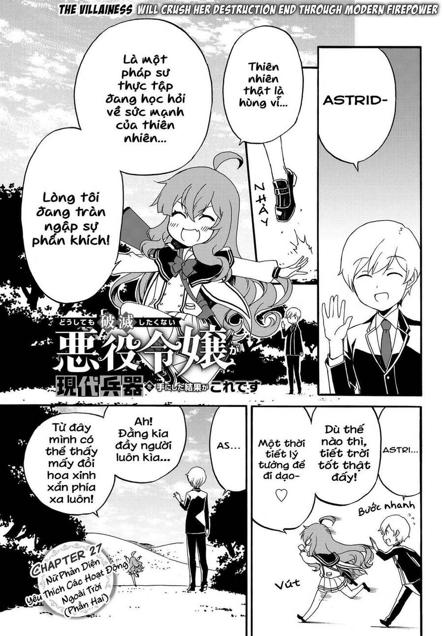 The Villainess Will Crush Her Destruction End Through Modern Firepower Chapter 27 - 4