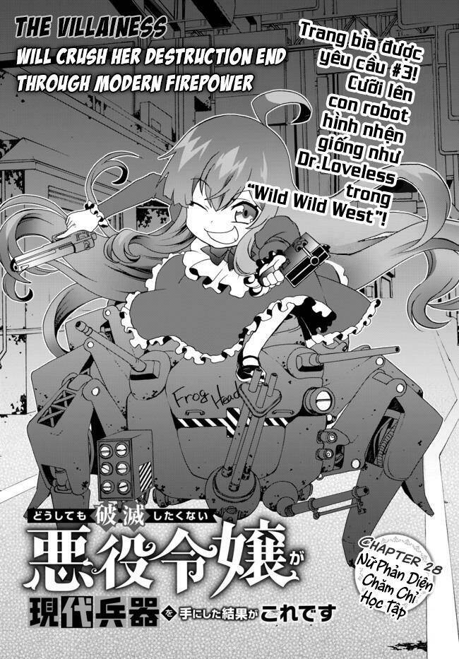 The Villainess Will Crush Her Destruction End Through Modern Firepower Chapter 28 - 4