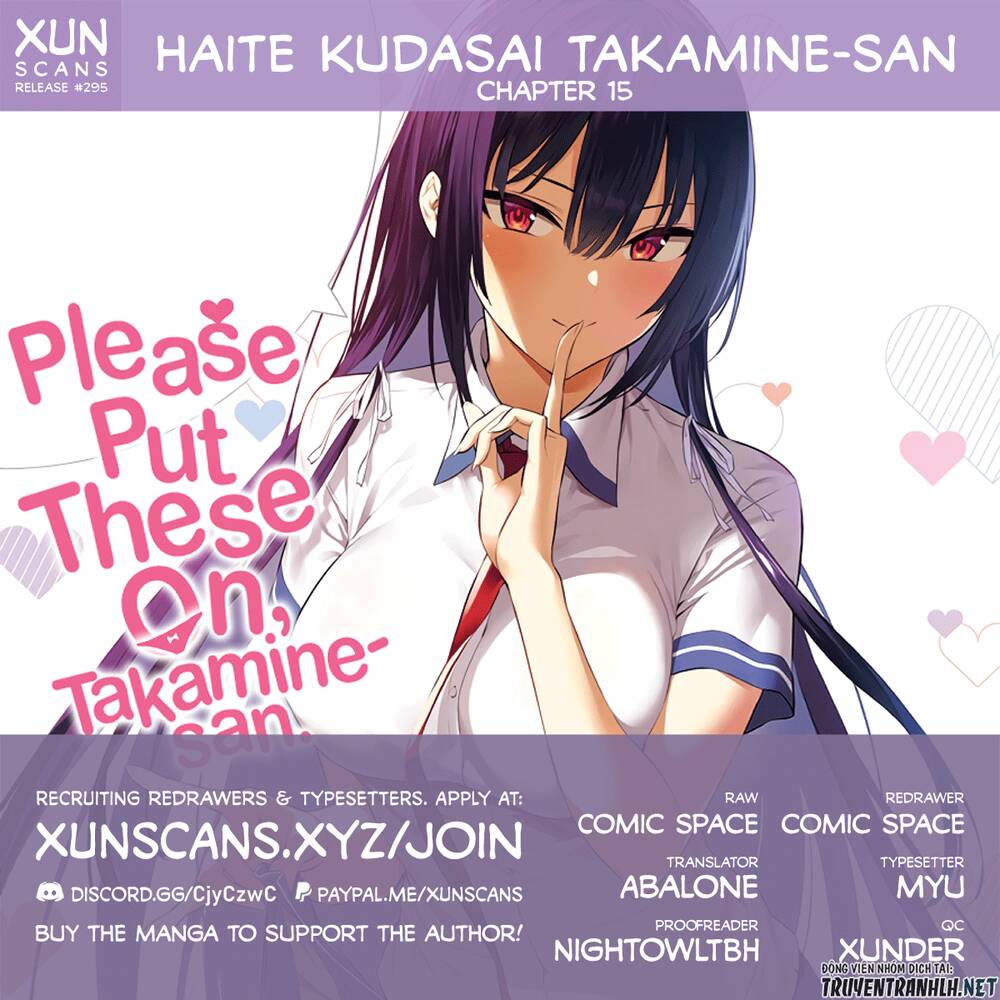 Haite Kudasai, Takamine San Chapter 15 - 3