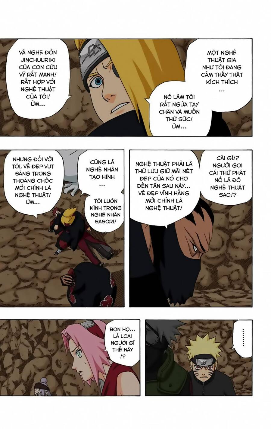 Naruto Full Màu Chapter 264 - 8