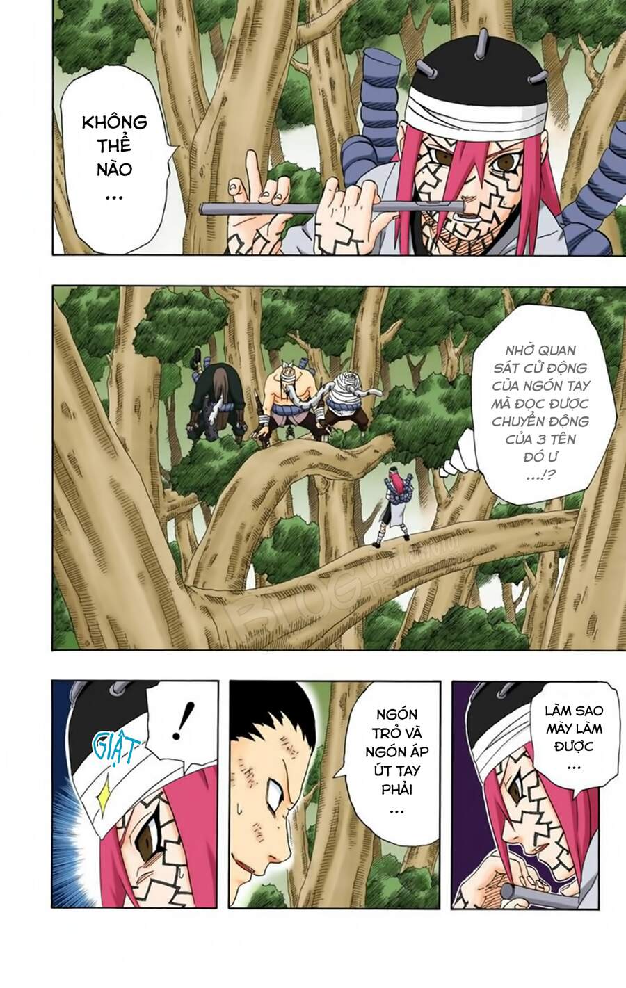 Naruto Full Màu Chapter 208 - 3