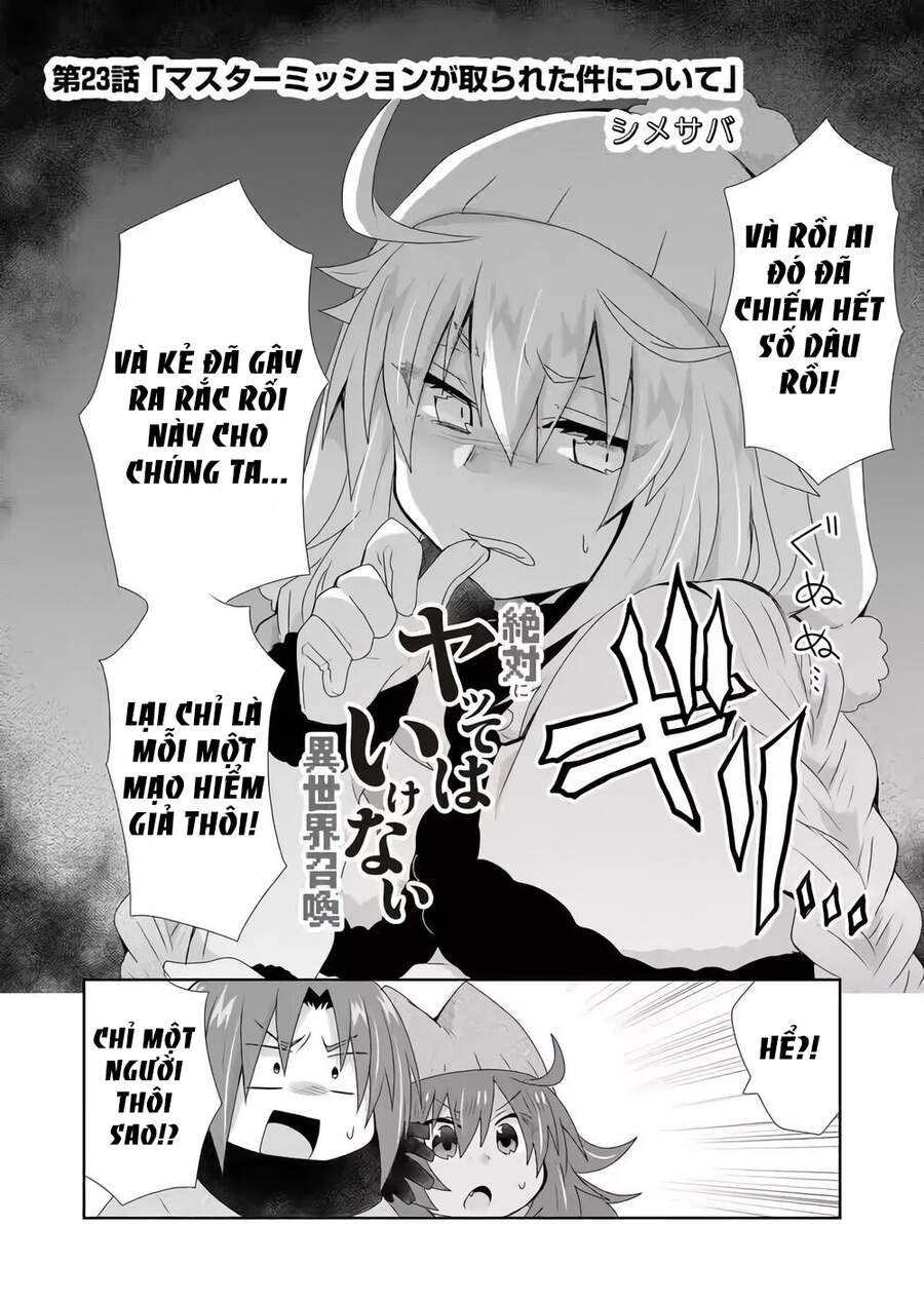 Zettai Ni Yatte Wa Ikenai Isekai Shoukan Chapter 24 - 3