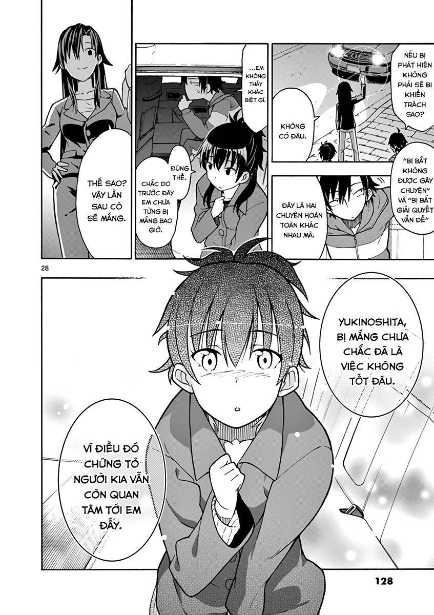 Yahari Ore No Seishun Rabukome Wa Machigatte Iru. @ Comic Chapter 51 - 27