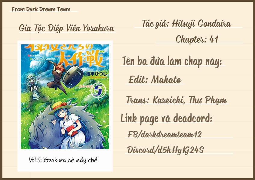 Gia Tộc Điệp Viên Yozakura Chapter 41 - 1