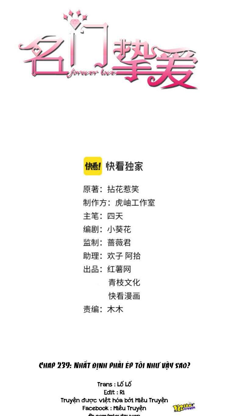 Danh Môn Chí Ái Chapter 239 - 1