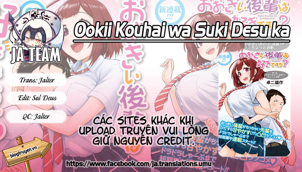 Senpai Có Thích Đàn Em Bb (Big Boobs) Chapter 31 - 1