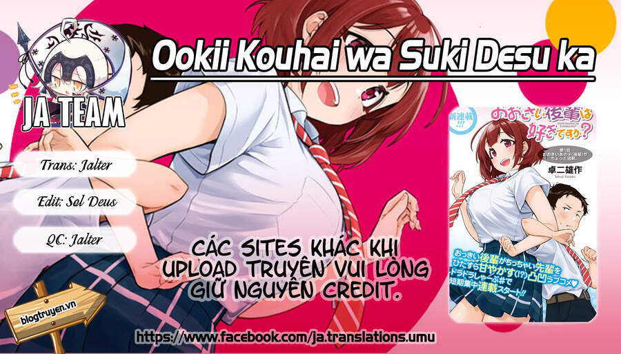Senpai Có Thích Đàn Em Bb (Big Boobs) Chapter 38 - 1