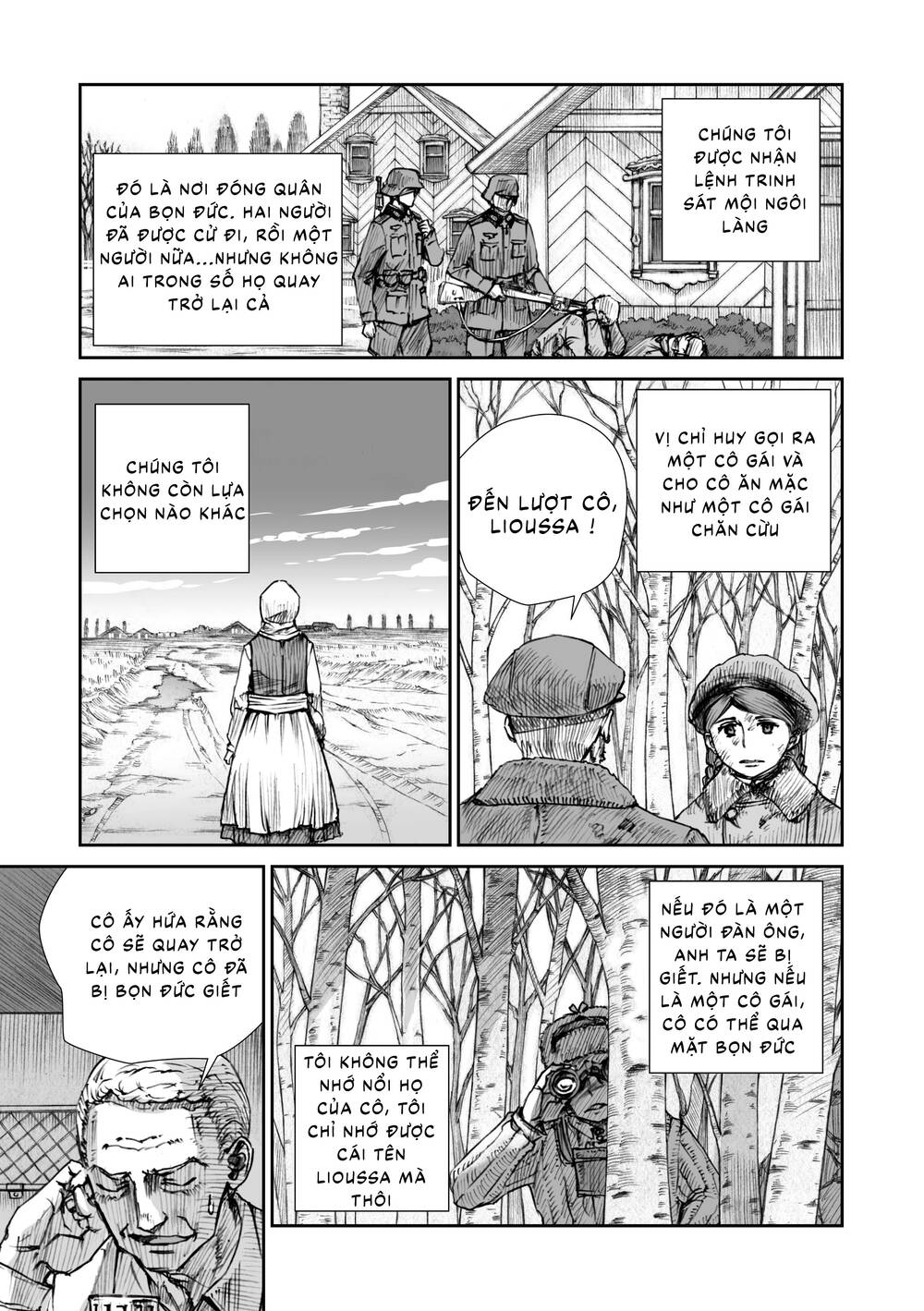 Chiến Tranh Không Có Một Khuôn Mặt Phụ Nữ Chapter 10 - 13