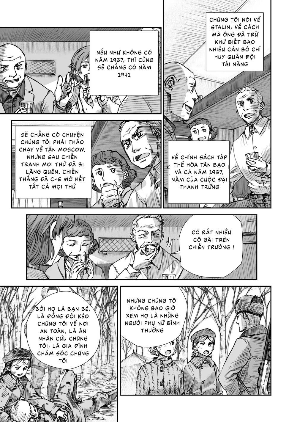 Chiến Tranh Không Có Một Khuôn Mặt Phụ Nữ Chapter 10 - 15