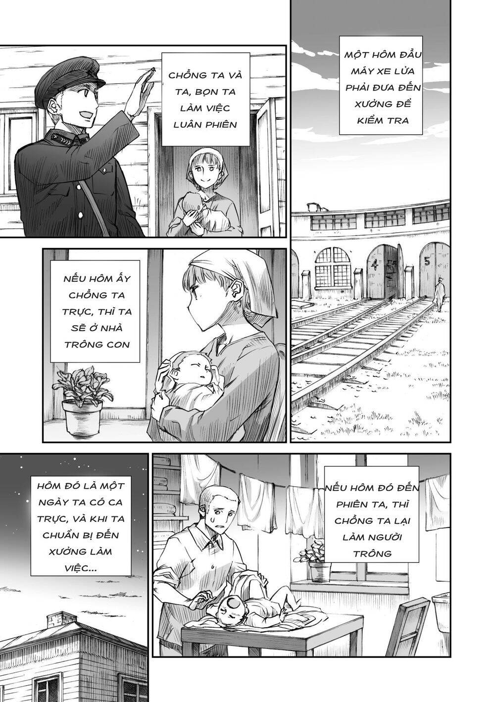 Chiến Tranh Không Có Một Khuôn Mặt Phụ Nữ Chapter 7 - 9