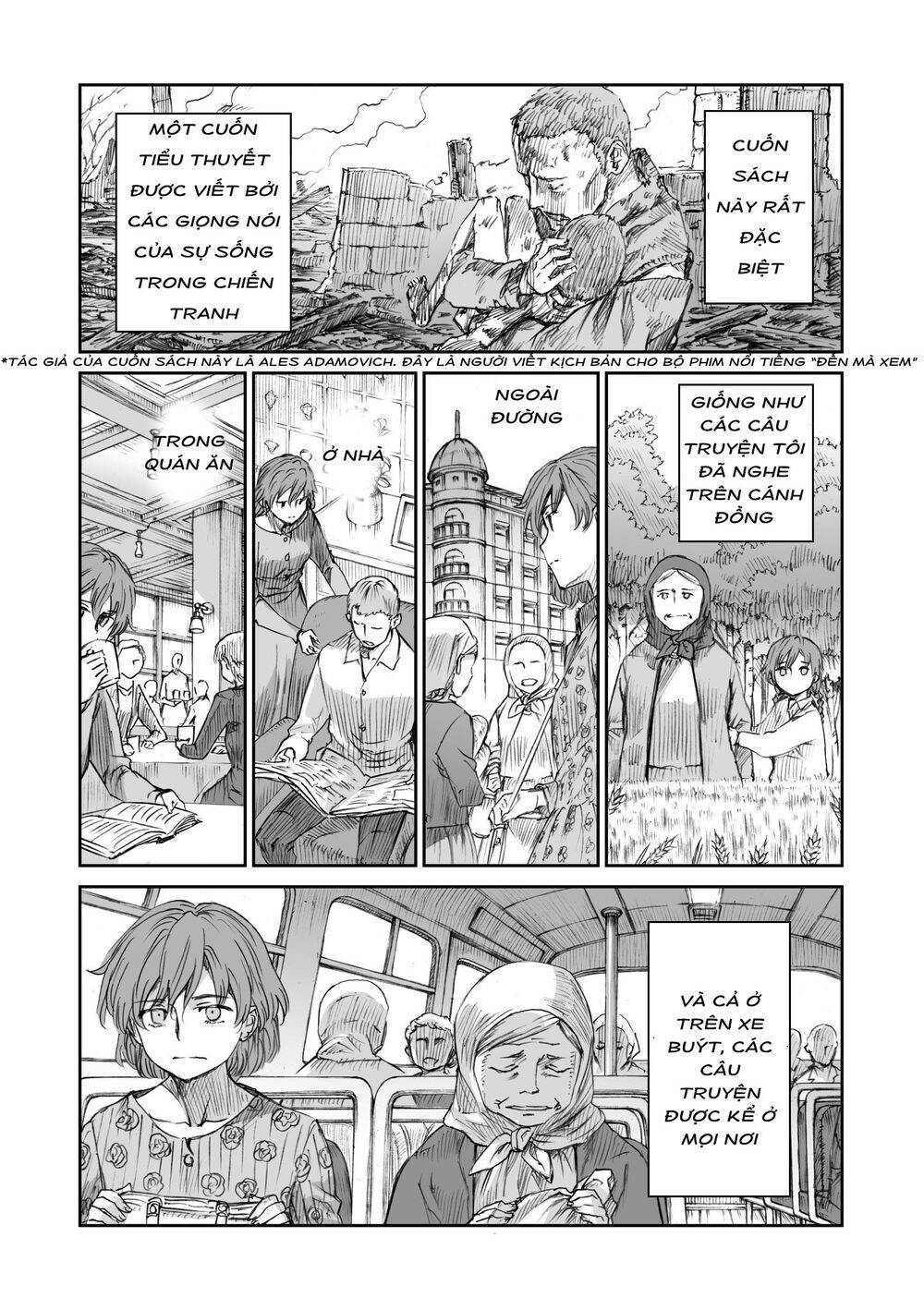 Chiến Tranh Không Có Một Khuôn Mặt Phụ Nữ Chapter 8 - 9