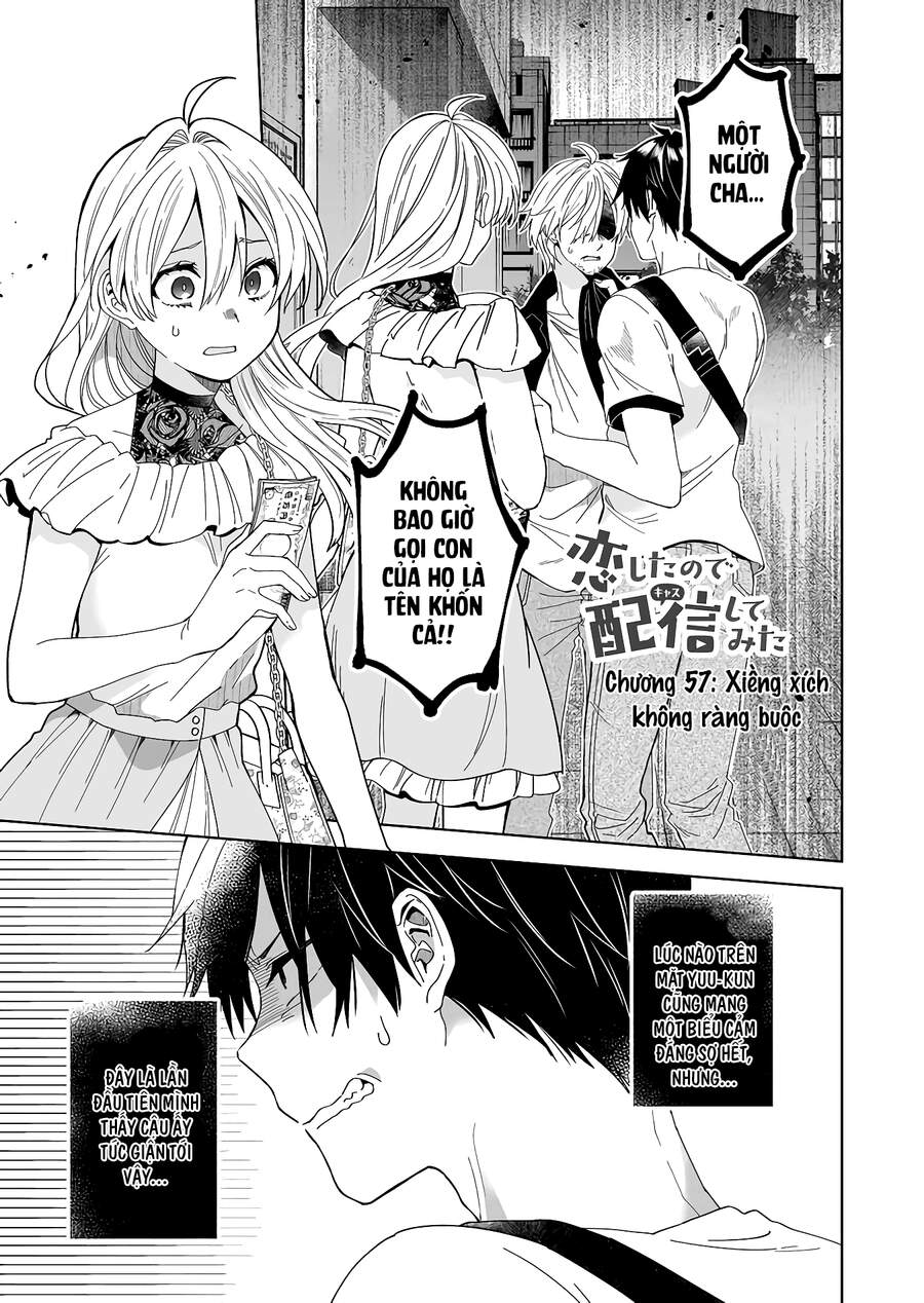 Koi Shita No De, Haishin Shite Mita Chapter 57 - 1
