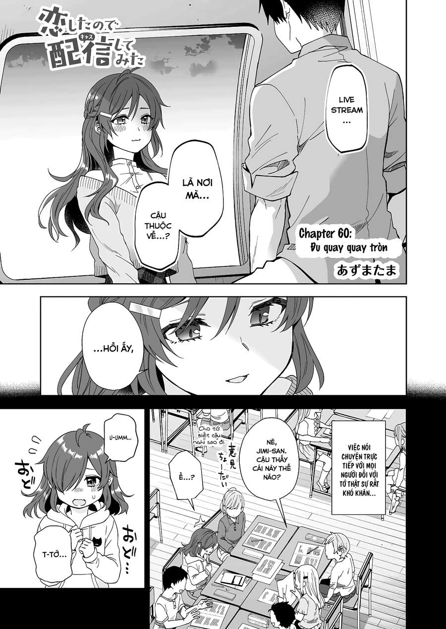 Koi Shita No De, Haishin Shite Mita Chapter 60 - 1