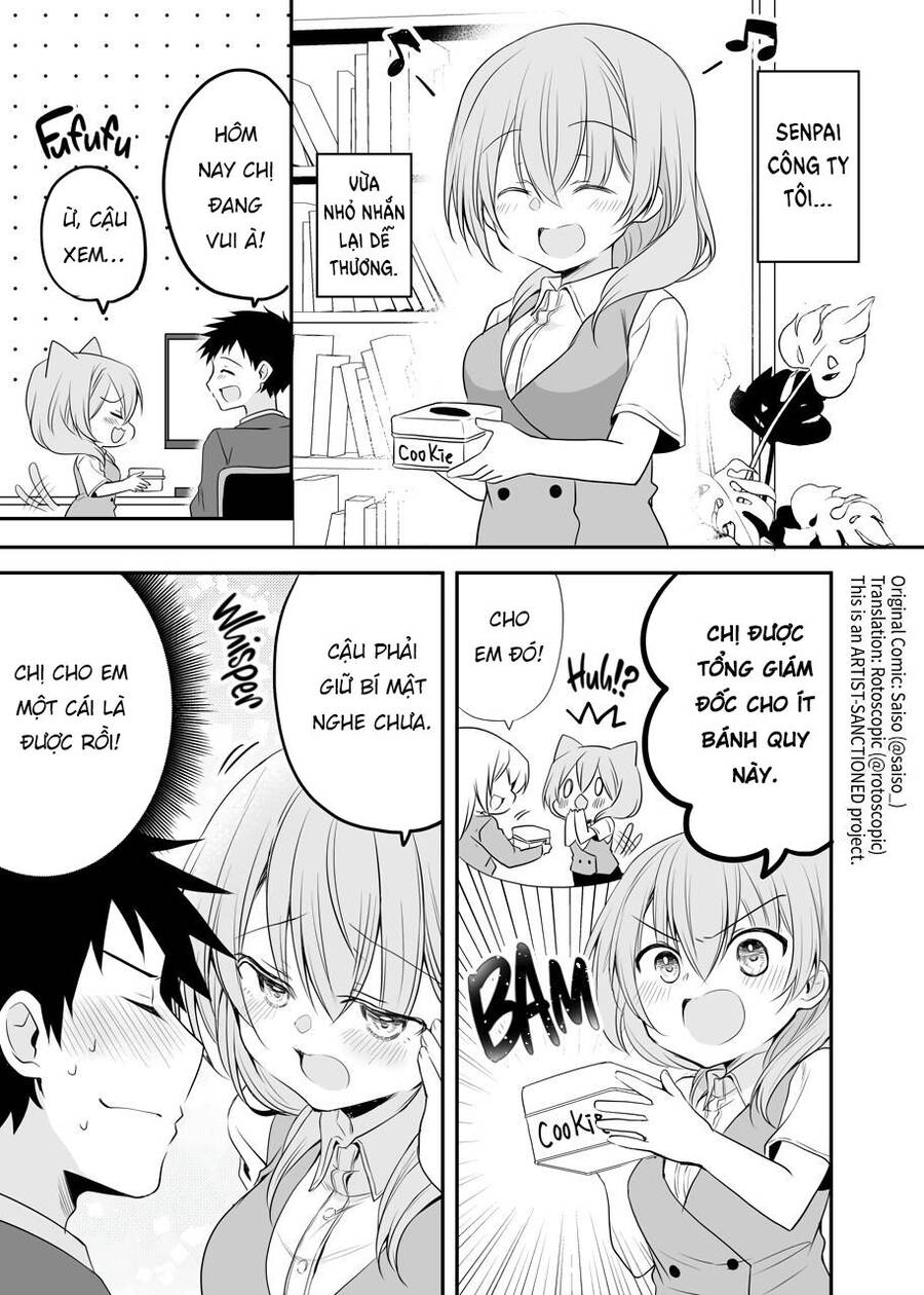 Uchi No Kaisha No Chiisai Senpai No Hanashi Chapter 40 - 3