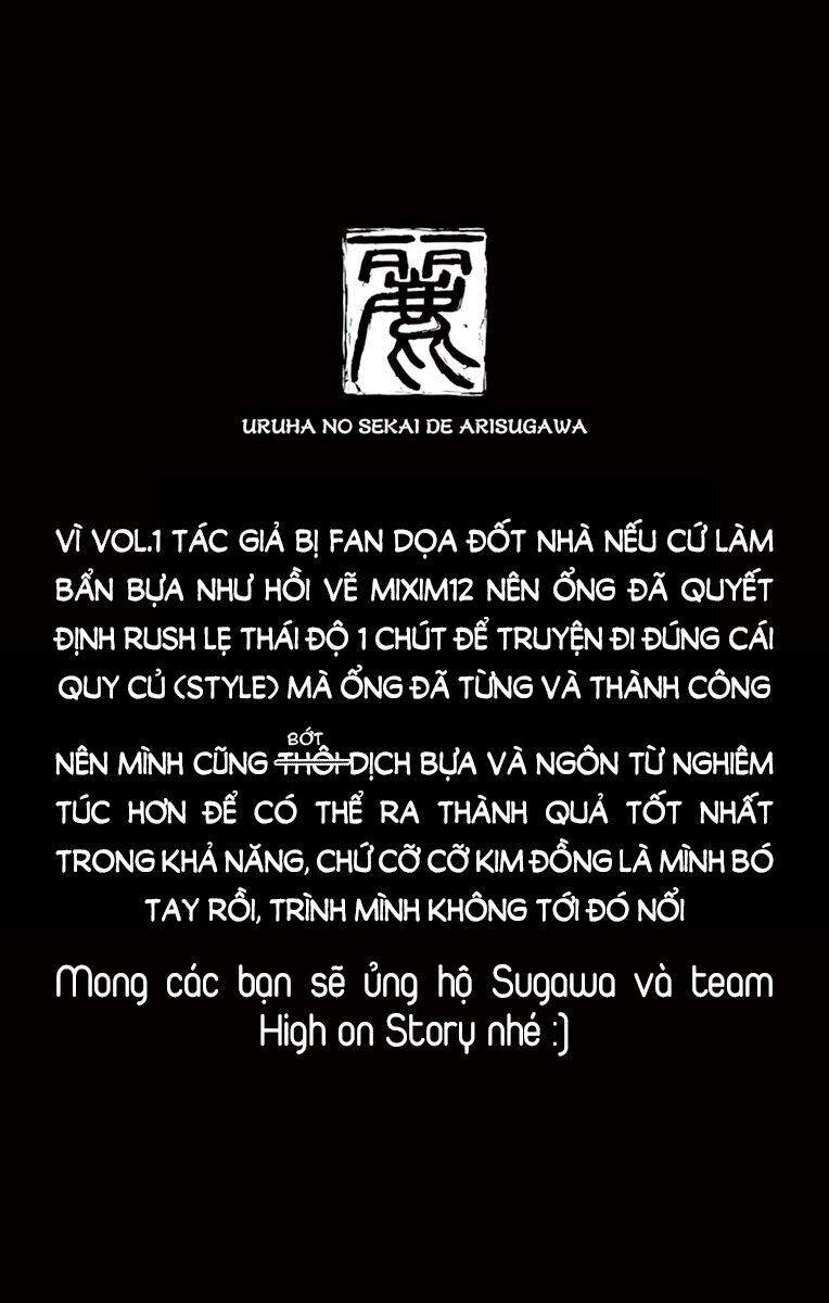 Arisugawa Ở Thế Giới 'Tươi Đẹp' - Uruha No Sekai De Arisugawa Chapter 10 - 2