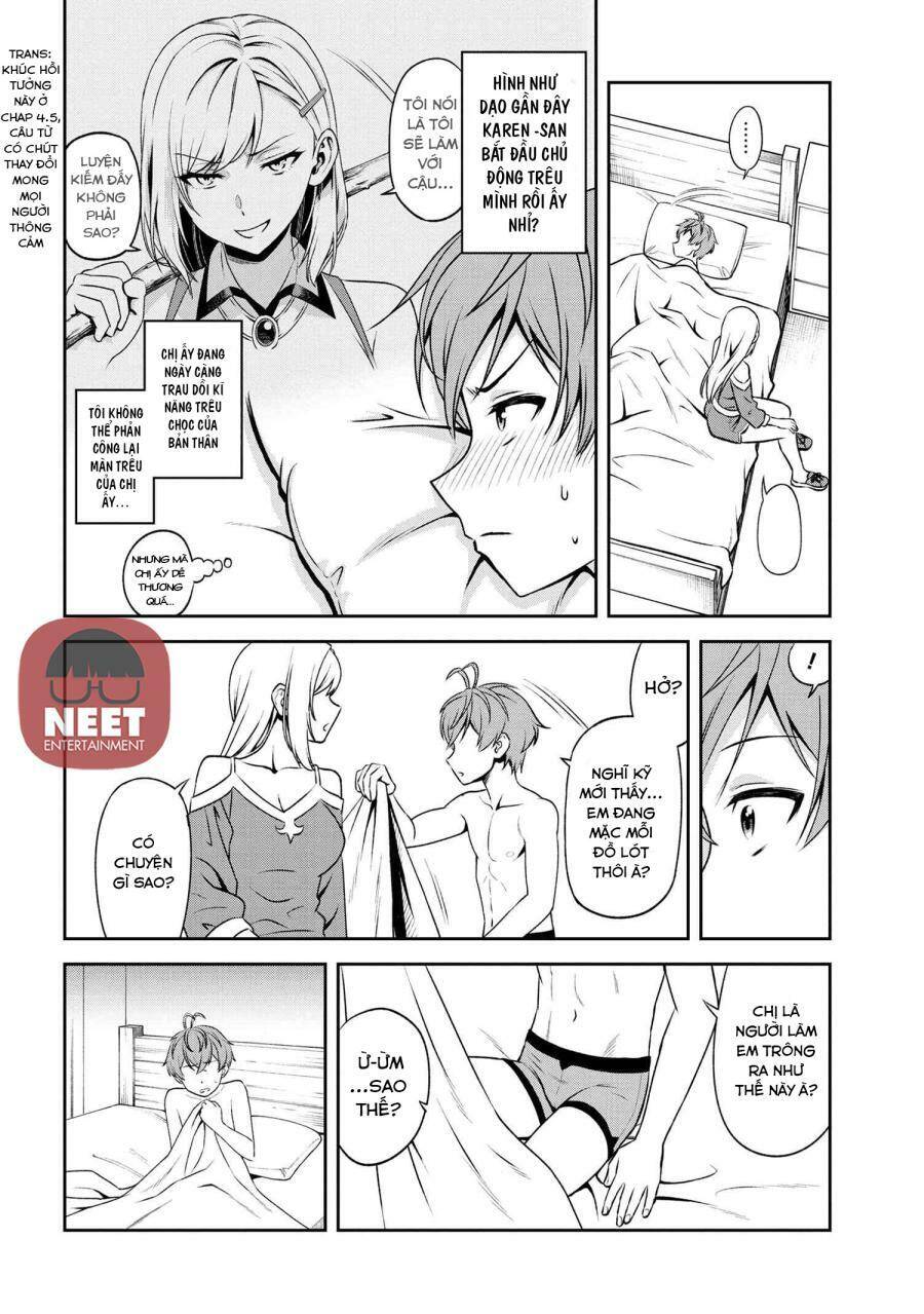 Toshiue Elite Onna Kishi Ga Boku No Mae De Dake Kawaii Chapter 8.2 - 7