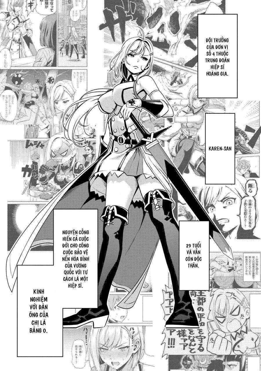 Toshiue Elite Onna Kishi Ga Boku No Mae De Dake Kawaii Chapter 9.1 - 1