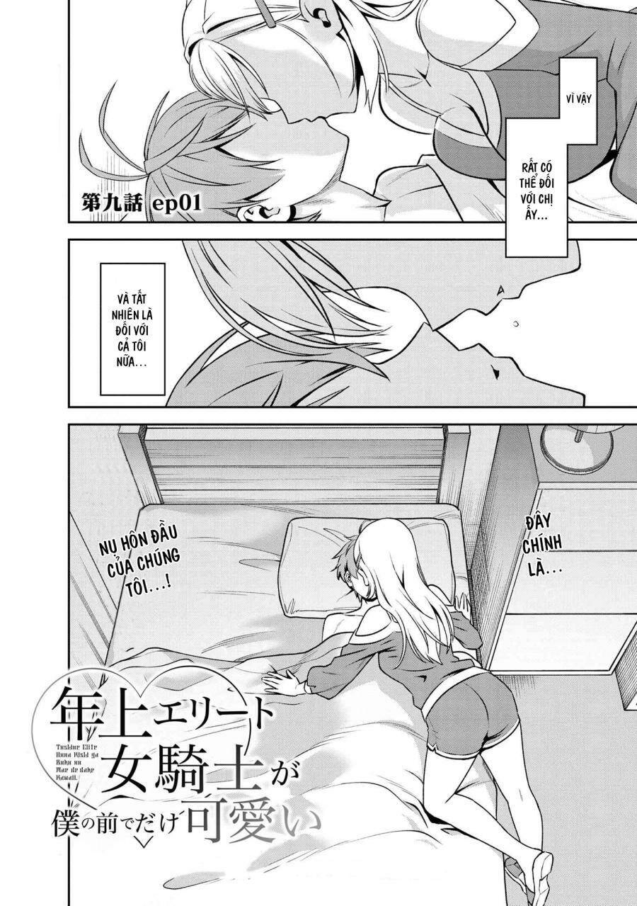 Toshiue Elite Onna Kishi Ga Boku No Mae De Dake Kawaii Chapter 9.1 - 2