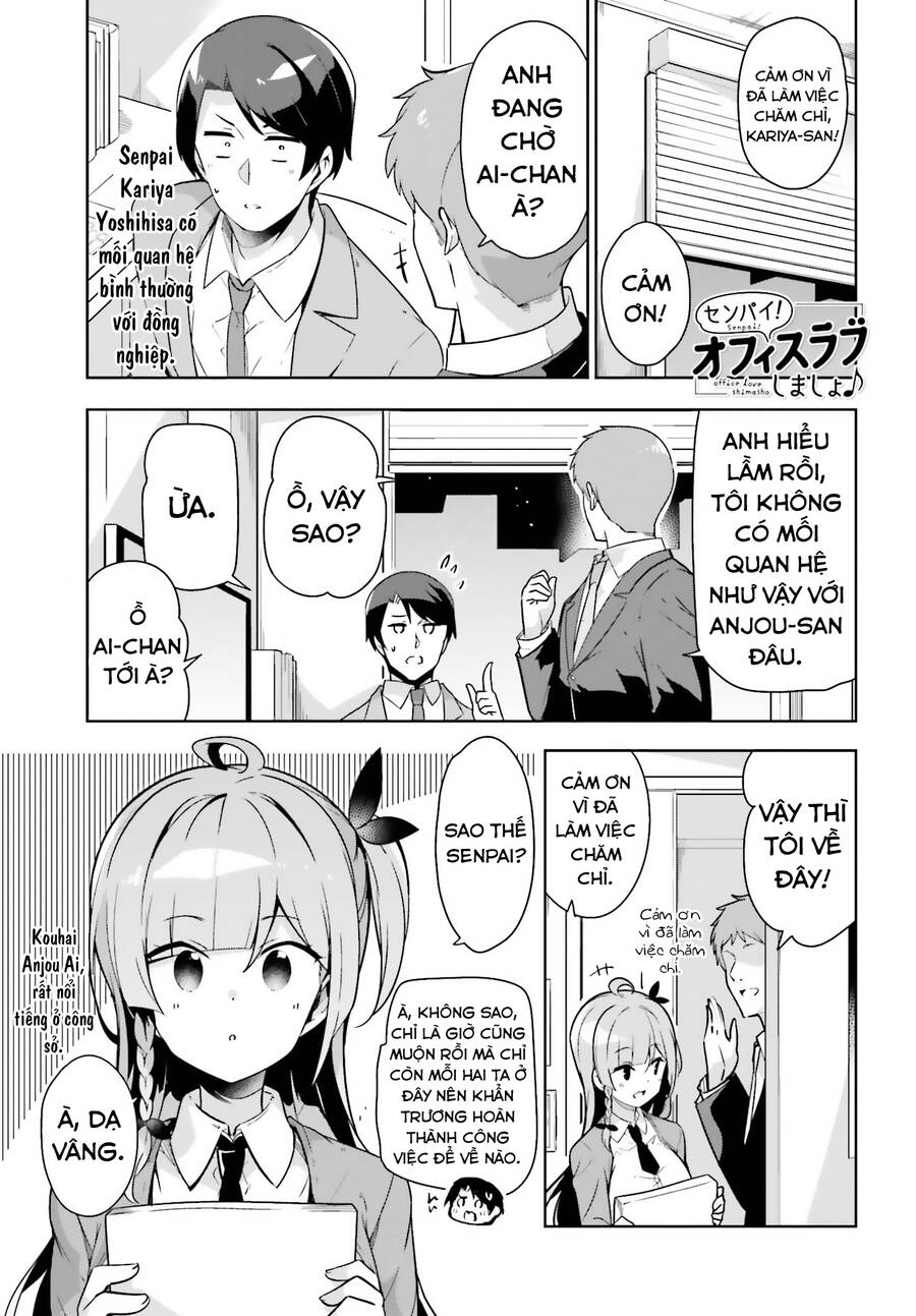 Senpai, Hãy Cùng Tạo Nên Tình Yêu Công Sở Chapter 10 - 1