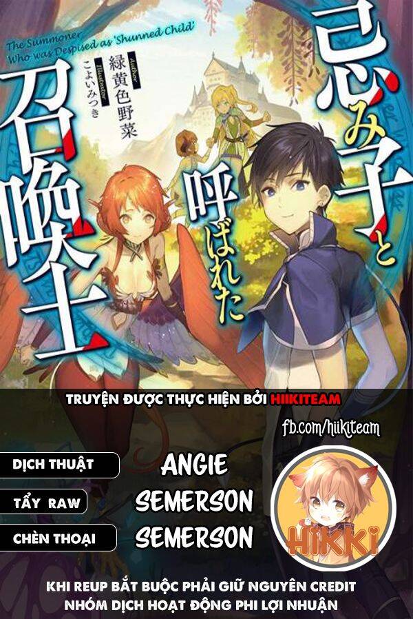 Đứa Trẻ Triệu Hồi Sư Bị Nguyền Rủa. Chapter 3.1 - 1