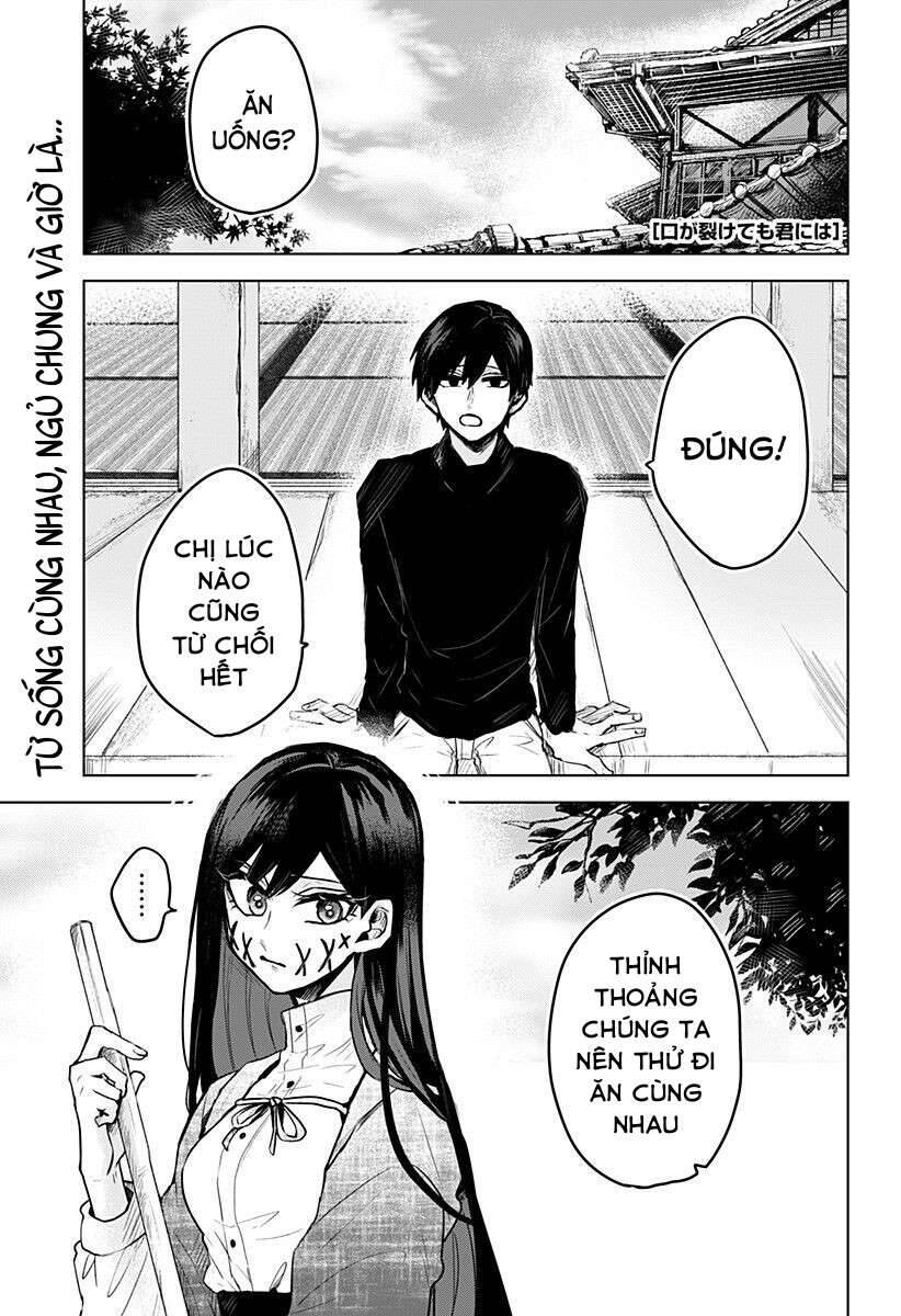 Kuchi Ga Saketemo Kimi Niwa Chapter 6 - 1