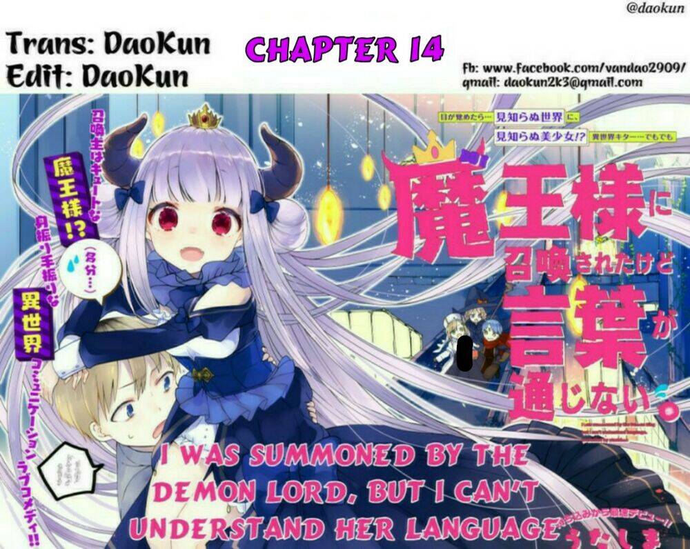 I Was Summoned By The Demon Lord, But I Can't Understand Her Languag Chapter 14 - 1