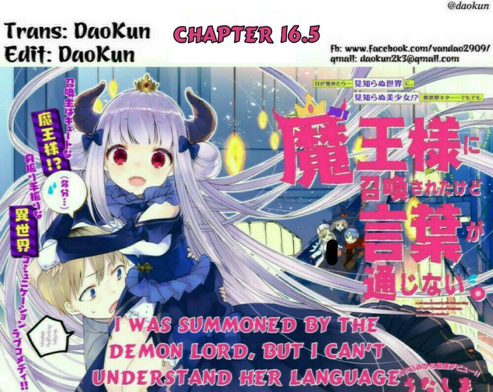I Was Summoned By The Demon Lord, But I Can't Understand Her Languag Chapter 16.5 - 1